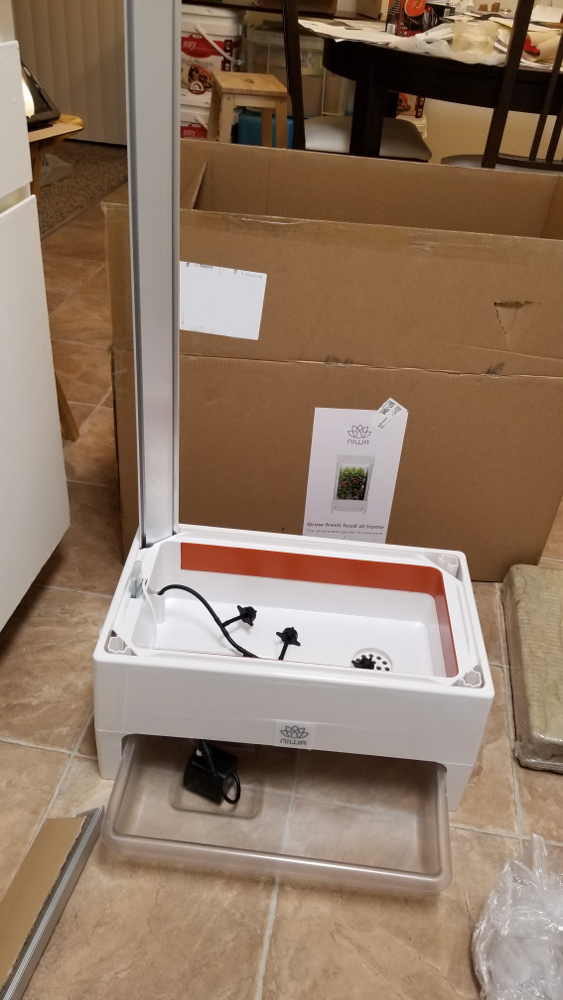 The half-assembled Niwa.